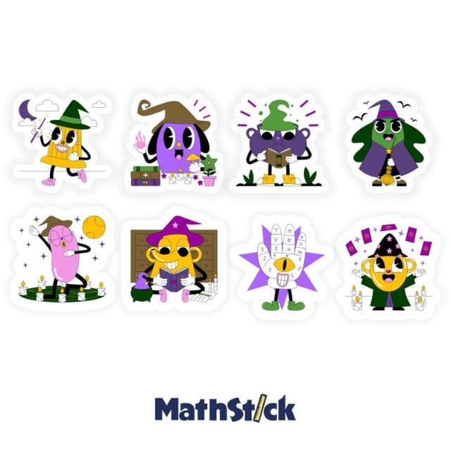 Pack Stickers Sorciers & Magie — photo 1