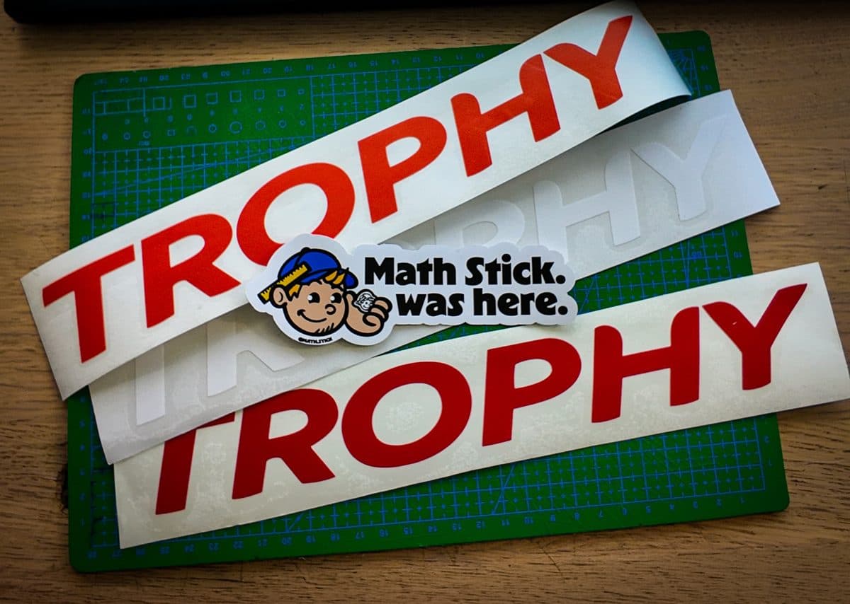 Stickers TROPHY — photo 1